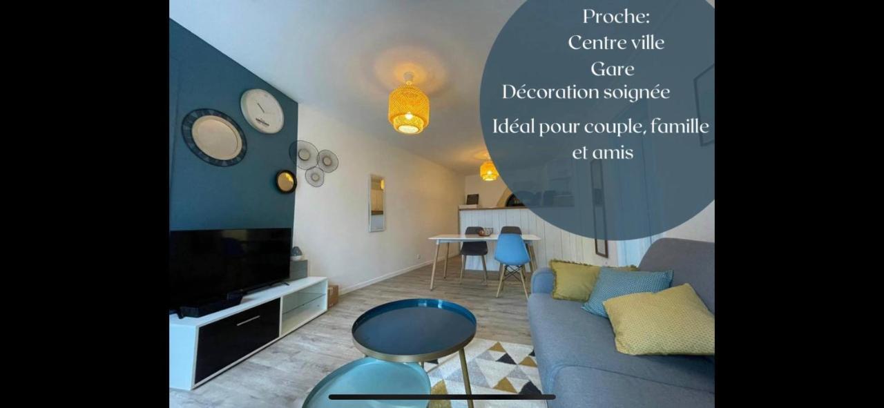 Апартаменти Le Coquet De Rompsay Paisible & Moderne Ла-Рошель Екстер'єр фото